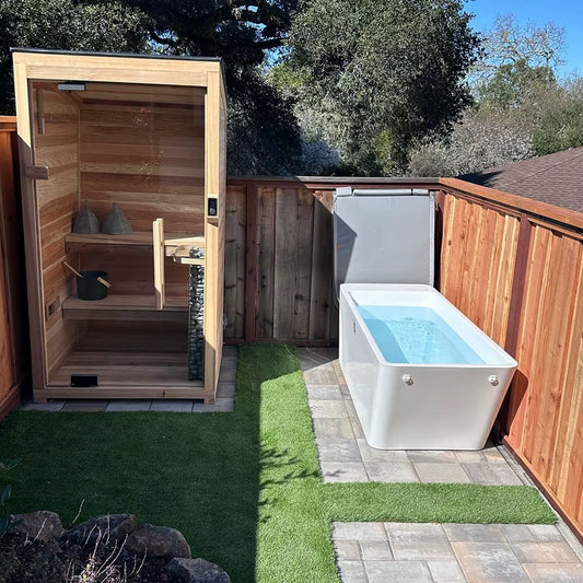 Gurgle Sports Recovery Therapy Ice Bath Tub Wifi APP Control Acrylic Cold Plunge All in Bathing Athlete Spa Bathtub