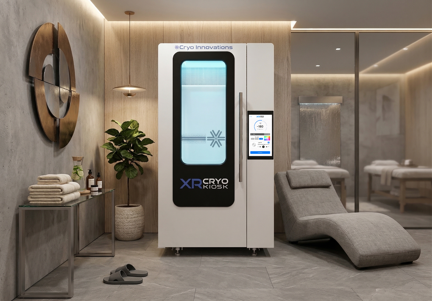 XR Cryo Kiosk Electric Cryotherapy Chamber