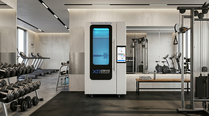 XR Cryo Kiosk Electric side view