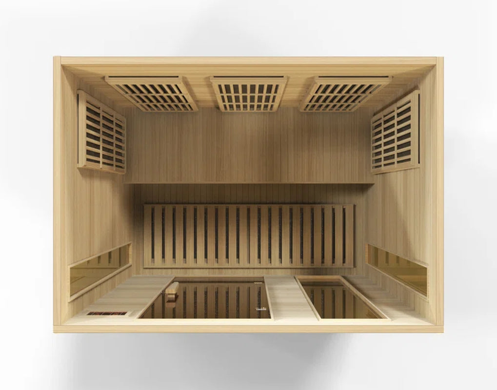 3 - Person FAR Infrared Sauna in Hemlock