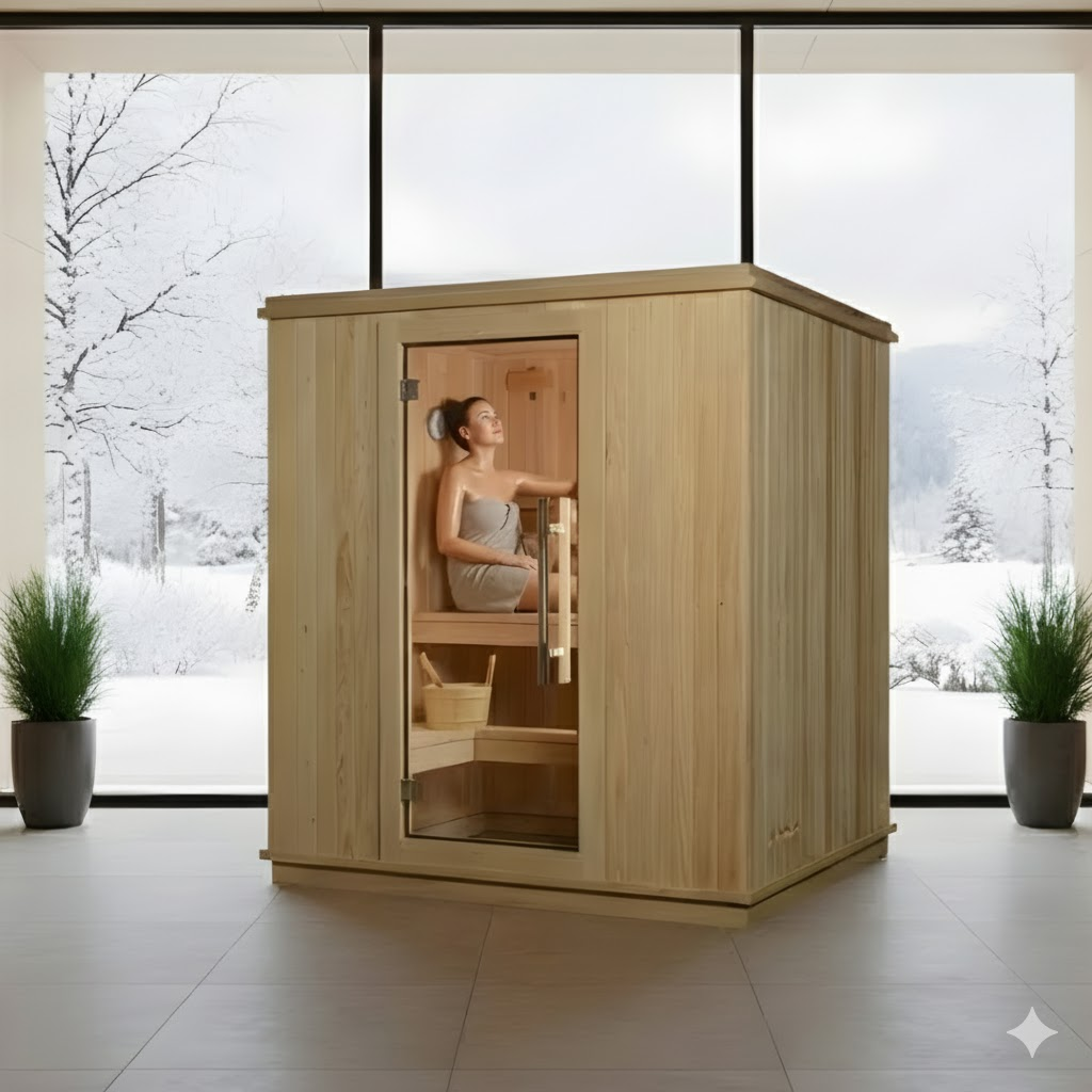 Almost Heaven 2-3 Person Madison Indoor Sauna