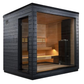 SaunaLife Model G6 Pre-Assembled Outdoor Home Sauna