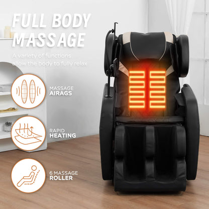 Airvana Nocturne Full-Body Zero-Gravity Massage Chair With Retractable Footrest (SAK40593)