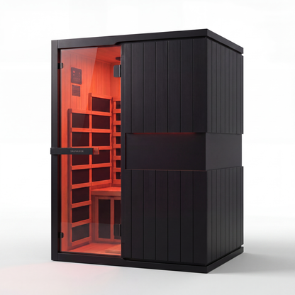 SaunaBox® Solara 2-Person: Full Spectrum Infrared Sauna