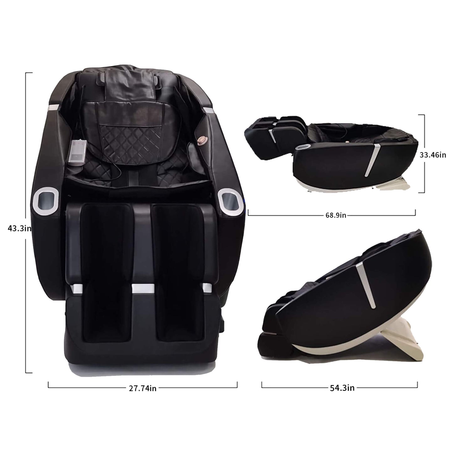 Airvana Premium Zero Gravity Full Body Multifunction Massage Chair With Auto Body Scan (SAK72182)