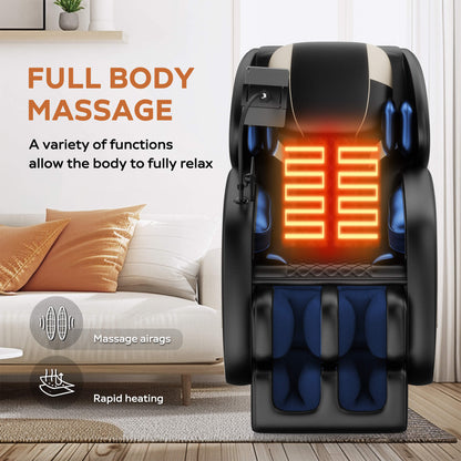 Airvana Sovereign Zero-Gravity Massage Chair With Six Massage Rollers (SAK32089)